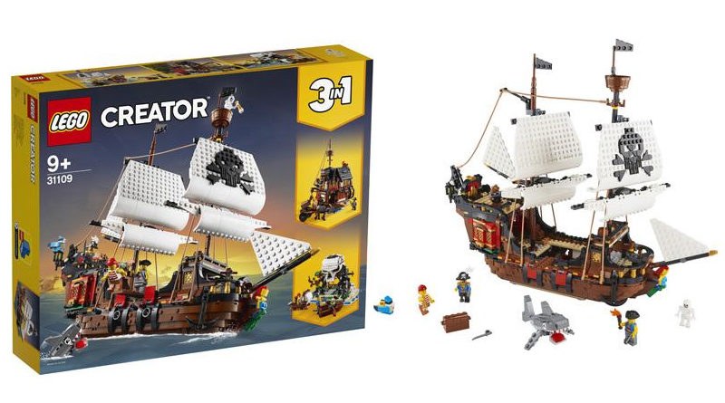 large pirate ship toy