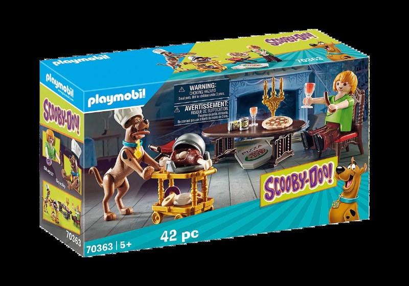 Playmobil 70363 Scooby Doo Dinner with Scooby /& Shaggy Playset new boxed