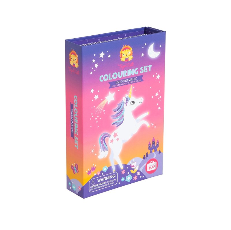 unicorn coloring set