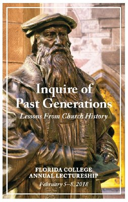 2018 Lecture Book: Inquire of Past Generations