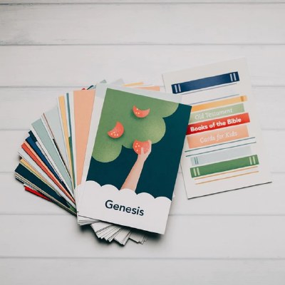 Old Testament Books of the Bible - Cards for Kids