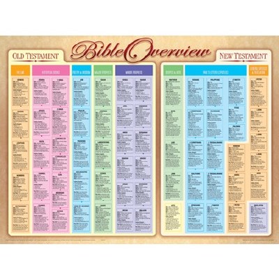 Bible Overview Laminated