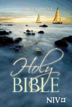 NIV Large Print Paperback Bible