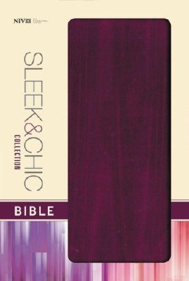 NIV Sleek &amp; Chic Bible - Plum