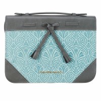 Amazing Grace Gray and Turquoi