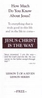 CC-JESUS CHRIST IS THE WAY #1