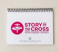 CTR- Story of the Cross Coloring Book - Mini