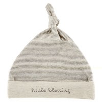 Cap - Cream/Grey - Little Bles