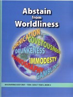 Discovering God's Way Teen/Adult 3-3 Abstain from Worldliness