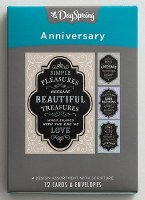 CARD BOXED, ANNIVERSARY CHALK