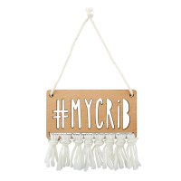 Nursery Sign - #mycrib