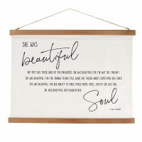 Framed Canvas Banner - Beautif