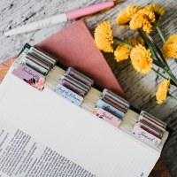 Bible Tabs - Floral
