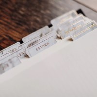 Bible Tabs - Marble