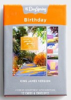 CARD BOXED, Birthday - Colorfu