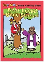 Itty-Bitty Bible Activity Book - Best Loved Bible Stories