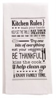 Tea Towel - Kitchen Rules