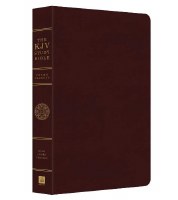 KJV Study Bible - Red Bonded Leather