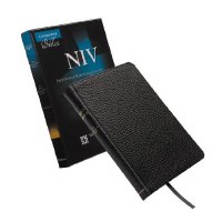 NIV Cambridge Pitt Minion Bible - Black Goatskin Leather