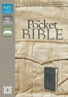 NIV Pocket Bible - Charcoal DuoTone