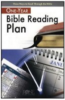 One Year Bible Reading Plan Pamphlet
