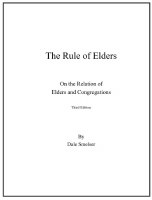 The Rule of Elders