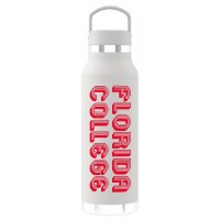 Water Bottle - H2GO, White