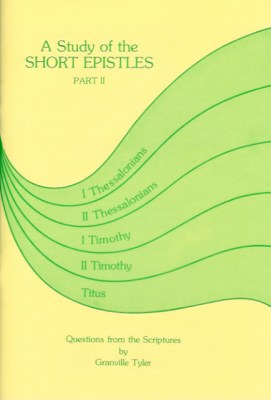 A Study of the Short Espistles Book 2