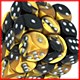 G. Black-Gold 36 12mm D6 G. Black-Gold 36 12mm D6