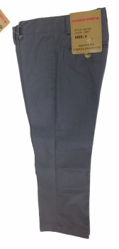 Slim Cotton Pants Grey 5