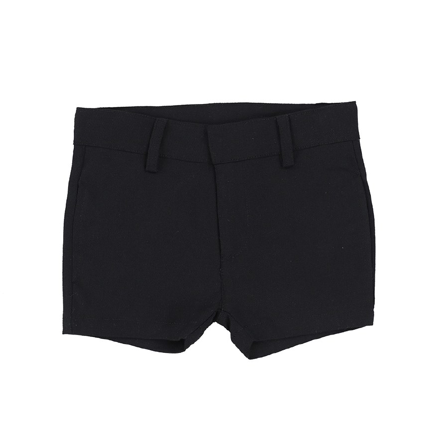 Boys Dress Shorts Black 6 - Styled Child