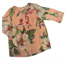 Floral Top Peach 10