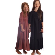 Robe W/ Tucks Black 8