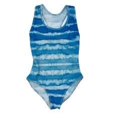 Girls Watercolor Bathing Suit