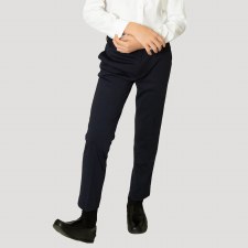 Skinny Stretch Pants Navy 6