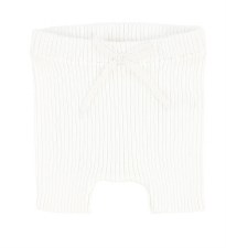 Analogie Knit Shorts White 18M