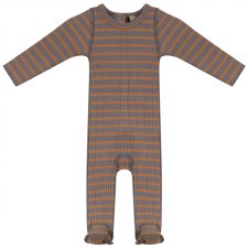 Rib Stripe Stretchie Grey 3M
