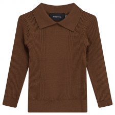 Sweater W/ Collar Cognac 12M