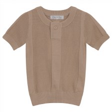 Texture Stripe S/S Sweater San