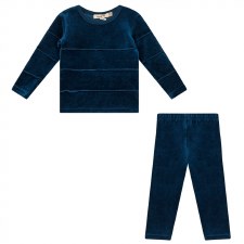 Velour Seams PJ Teal 2