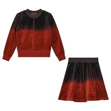 Velour Dip Dye Girls 2pc Caber