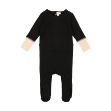 Classic PJ Footie Black 3M