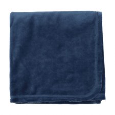 Classic Velour Blanket Mid Blu
