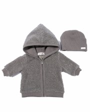 Sherpa Jacket Set Grey 9M