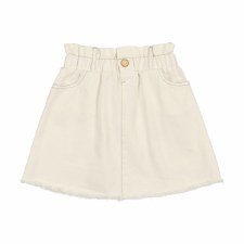 Fringe Denim Skirt