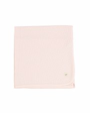 Ribbed Classic Blanket Pink