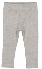 Ribbed Leggings Lt Heather 9M