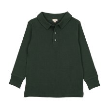 Ribbed Polo Green 8