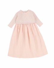 3/4 Sleeve Knit Dress Pink 6