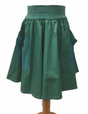 Cotton Skirt W/ Pockets Sage 6